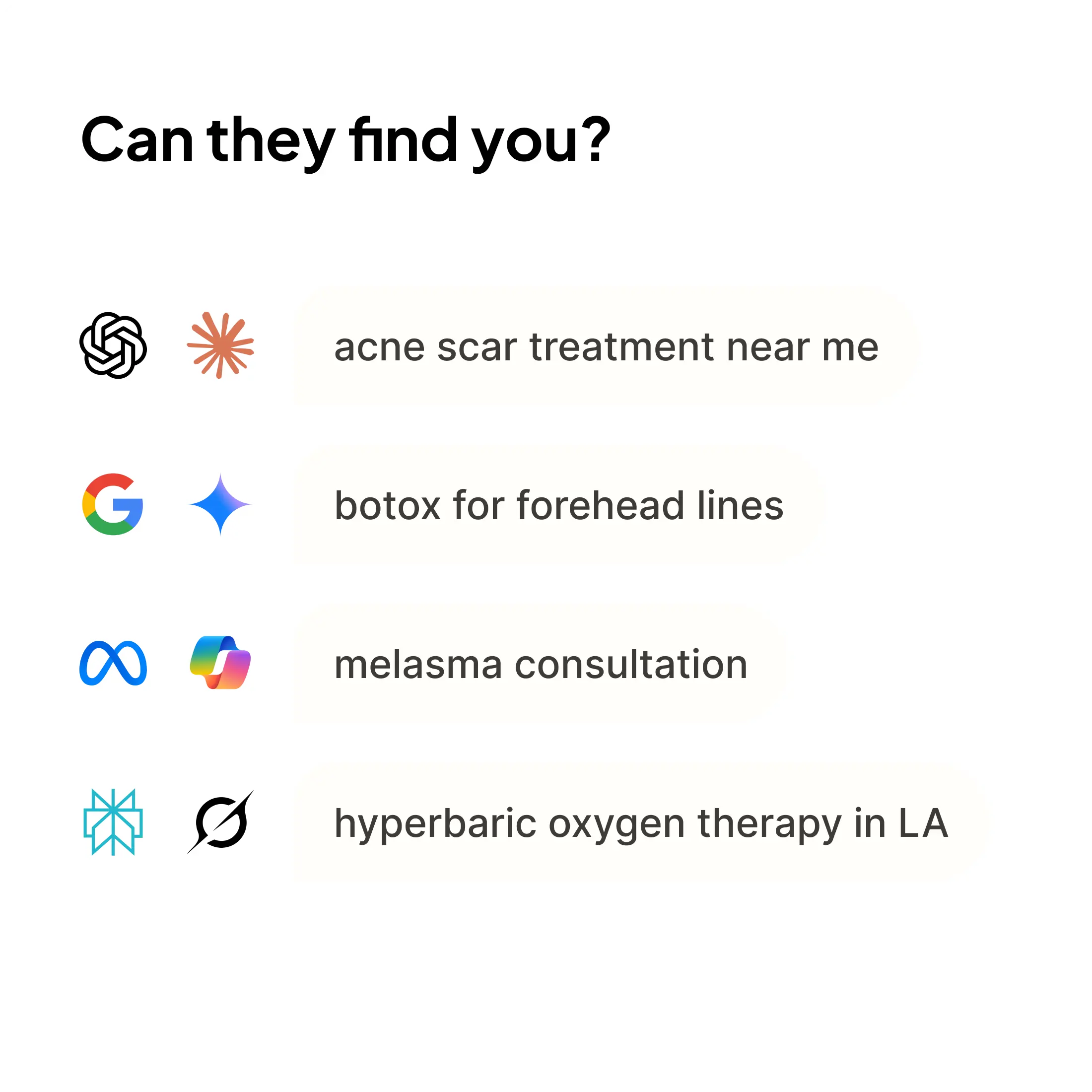 Can they find you?